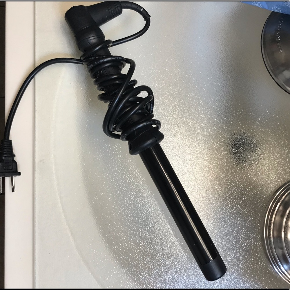 Royale Black Cool Tip Mega Tourmaline Curling Wand